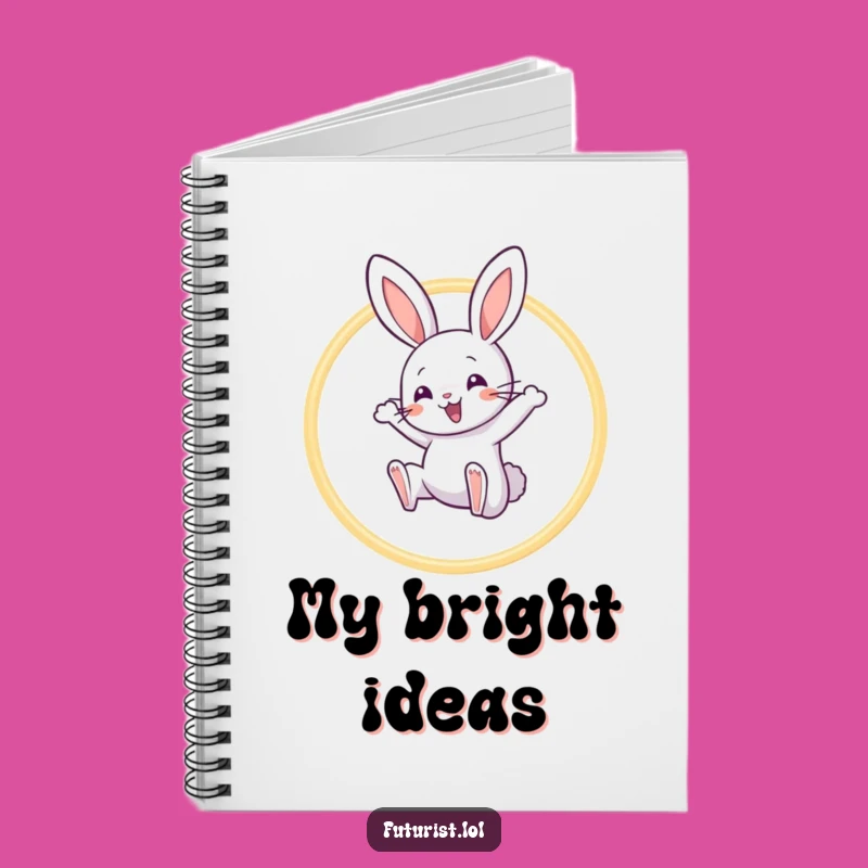Funny Rabbit Acrobat Notebook: Jot Down Your Playful Ideas